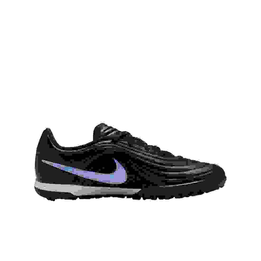 Nike Jr. Tiempo Maestro Academy Turf Low-Top Grade School Kids' "Black/Ice Blue" Soccer Cleat